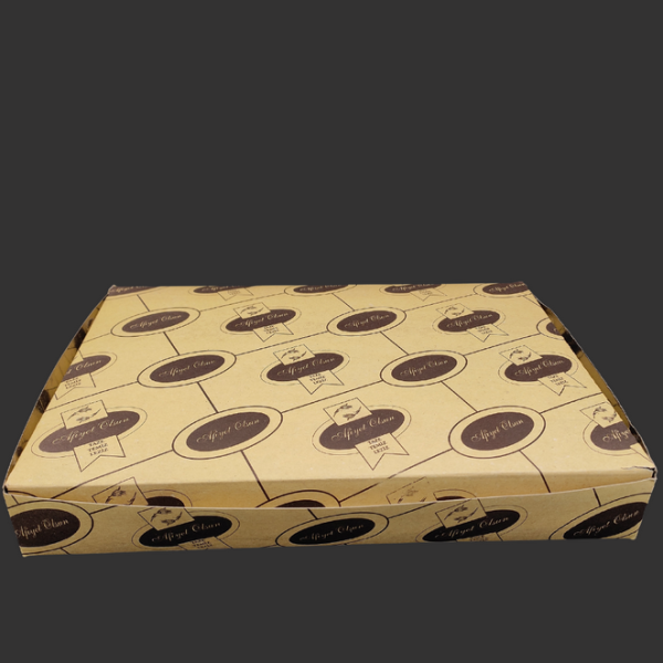 AFİYET OLSUN BAKLAVA KUTUSU 1 KG ( 26X18X4 CM )100 ADET