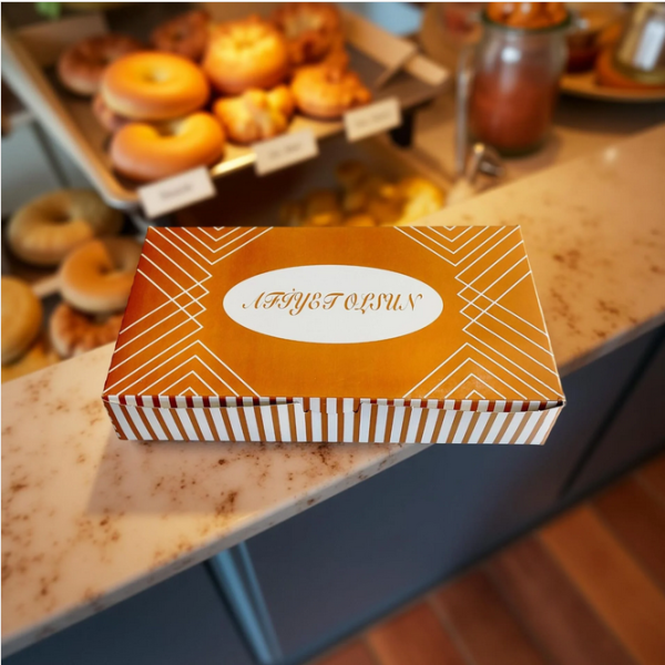 AFİYET OLSUN FOLYOLU KURU PASTA KUTUSU 0,5 KG ( 22X12X5 CM ) 100 ADET