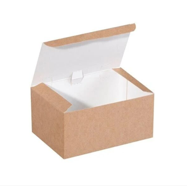 KRAFT NUGGET KUTUSU 12X8X6 ( KÜÇÜK BOY ) 450 ADET