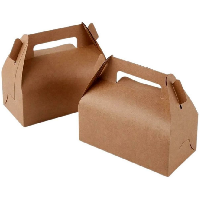 KRAFT SAPLI BURGER KUTUSU KRAFT SAPLI BURGER KUTUSU 21X10X13 ( BASKISIZ ) 200 ADET - Görsel 1