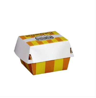 BASKILI HAMBURGER KUTUSU ( 12X12X8 ORTA BOY 450 ADET