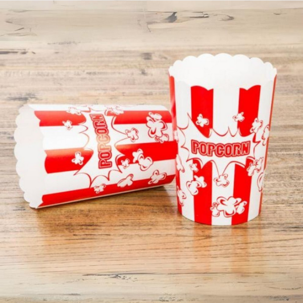 26OZ BASKILI KARTON POPCORN KASE 500 ADET