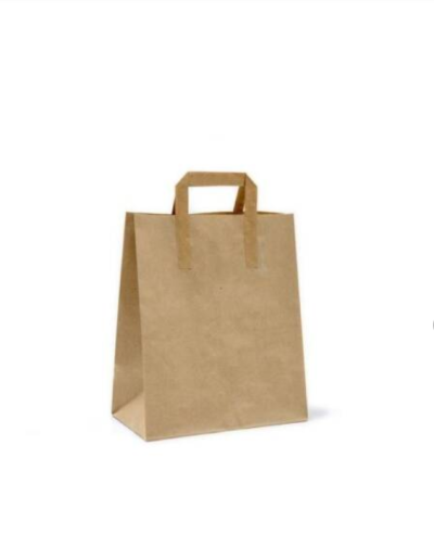 Kağıt Saplı Kraft Çanta 22x28x12cm 500 Adet
